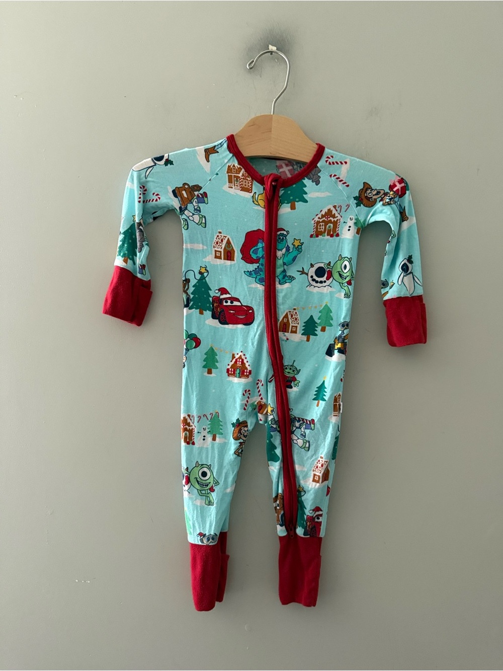 Little Sleepies Disney Pixar Christmas Village Zippy 3-6M Toy Story